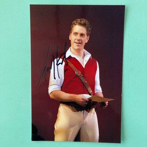 Andy Kelso Signed 4”X6” Photo Color Fiyero in the 1st National tour Of Wicked